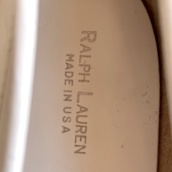 RALPH LAUREN Leather Loafer Bench Made Maine USA!! - Picture 9 of 14
